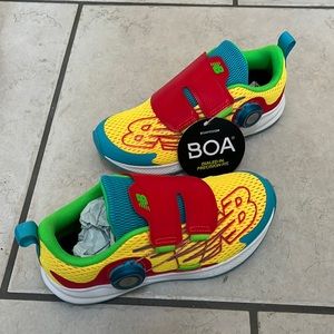 New Balance kids size 2 shoes with BOA system.